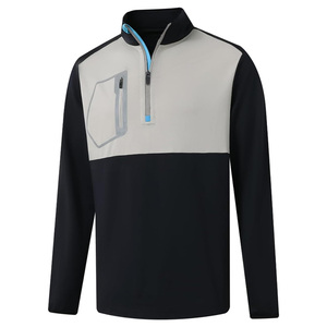 Sweat-shirt homme haute performance, logo personnalisé, col rond, contrôle de l'humidité, vêtements de sport décontractés pour le fitness et le style de vie - Product Image 1