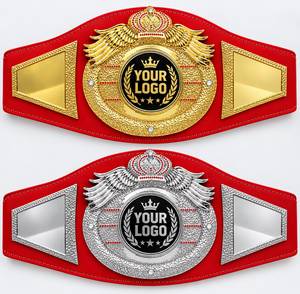 Cinturones de campeonato de MMA, cinturón de campeón de lucha libre, cinturón de cuero personalizado, cinturón de boxeo personalizado, cinturón de boxeo de cuero personalizado - Product Image 1