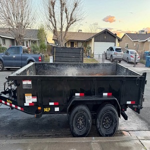 Super Cheap AMP 7x14 High side Dump <b>Trailer</b> Heavy-Duty for <b>Farm</b> Use Durable Hydraulic System with Gear Core Components Tractor - Product Image 6