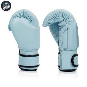 Meilleur fournisseur de gants de boxe en cuir de qualité supérieure avec fermeture auto-agrippante respirante pour l'entraînement au sac de frappe - Product Image 6
