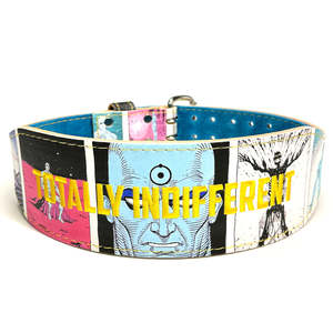 Anime Inspired Cowhide Leather 10MM Anime Belt Double Prong Weightlifting Anime Belt <b>Trainer</b> Exercise Back Support Leather Belts - Product Image 3