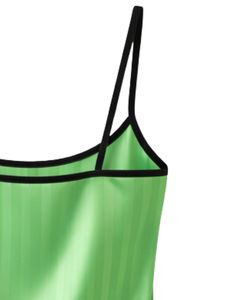 Customized Green Satin Women Pajama Set Silk Sleepwear <b>Spaghetti</b> <b>Strap</b> Cami And Shorts Soft Luxury Nightwear Summer Lounge Set - Product Image 6