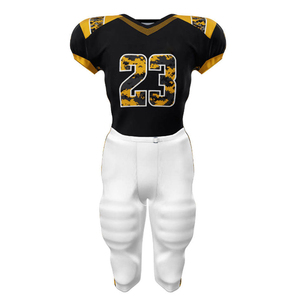 Uniforme de Fútbol Americano Sublimado OEM a Precio de Fábrica, Laterales de Malla Transpirable, Nombre del Equipo, Ropa para el Día del Partido para Bebés y Niños Pequeños - Product Image 1
