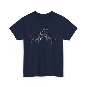 เสื้อยืดขี่ม้าสำหรับผู้ชายและผู้หญิง - Product Image 1
