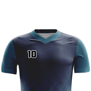 Último Diseño, Jersey de Fútbol Corto de Verano Unisex para Adultos, Impresión Digital Personalizada, 100% Transpirable, de Secado Rápido y Material Ecológico - Product Image 6