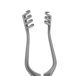 เครื่องมือผ่าตัดแบบมือถือ Weitlaner Self Retaining Retractor ขนาด 5 1/2 นิ้ว คม 3x4 ฟัน ทำจากสแตนเลส - Product Image 2
