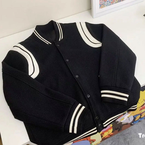 2025 New Design Lightweight Comfortable Women's Varsity Jacket Best Selling Custom Logo Woven Cotton Winter Jacket High Quality - Product Image 6