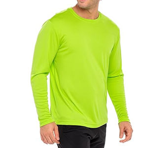 Camiseta Deportiva de Compresión de Manga Larga de Secado Rápido y Transpirable de Alta Calidad para Hombre, Camiseta Lisa con Logotipo Personalizado de Moda para Clubes de Videojuegos - Product Image 2