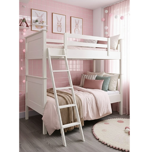 Moderna litera apilable de pino macizo de Nueva Zelanda con escalera para dormitorio infantil o apartamento, marca P.D.T. - Product Image 5