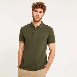 Polo d'été en gros pour hommes, manches courtes, léger, 100 % coton - Product Image 1