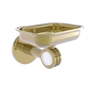 Estación de pared multifuncional de estilo antiguo en color dorado con bandeja para jabón, portavasos y soporte para cepillos de dientes. Disponible a precios de mayorista. - Product Image 4