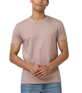 เสื้อยืดผู้ชายขายดี ผ้าฝ้าย 100% น้ำหนักเบา 180 GSM เป็นมิตรกับสิ่งแวดล้อม ทรงปกติ รับผลิตตามแบบ (OEM) พร้อมสกรีนโลโก้ ผ้าเจอร์ซีย์เดี่ยว สำหรับฤดูร้อน - Product Image 5