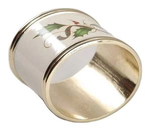 Ensemble de porte-serviettes en feuille d'or métallique de qualité supérieure, décoration de table pour la salle à manger, mariage, fête, hôtel, restaurant, usage domestique - Product Image 1