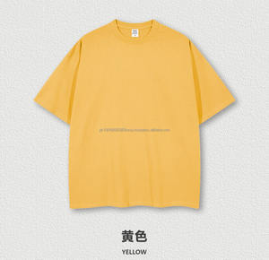 เสื้อยืดผ้าฝ้ายโอเวอร์ไซส์สำหรับผู้ชายเสื้อ100% โอเวอร์ไซส์ผ้าคอตตอนขนาดใหญ่เปิดไหล่สินค้าออกใหม่ - Product Image 3