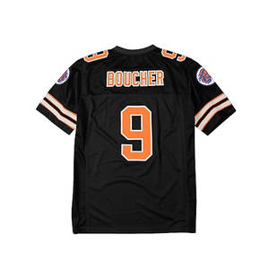 Vêtements de sport d'équipe personnalisés en gros avec logo et numéro, maillot de football américain rétro, nom d'équipe personnalisé, uniformes sublimés et brodés - Product Image 2