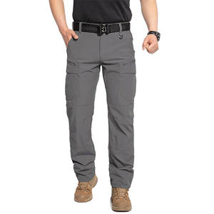 Pantalones Tácticos de Secado Rápido para Hombre, Resistentes al Agua, Ligeros, para Senderismo, Pesca, Trabajo, con Cierre Recto - Product Image 2