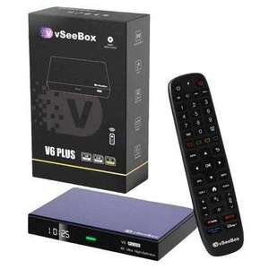 กล่องรับสัญญาณ VSeeBox V6 Plus ระบบ Android 14 Quad Core 4K 6K รองรับการแบ่งหน้าจอ 4GB+64GB เครื่องเล่นมีเดีย - Product Image 3