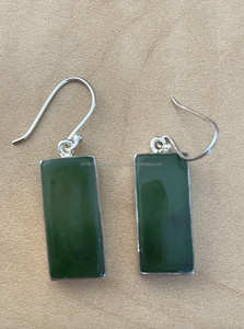 Pendientes de plata con piedras preciosas, pendientes de plata de ley 925, regalo de joyería para ella, pendientes para ella, joyería, joyería para mujer - Product Image 3