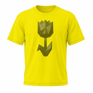 Camiseta de Hombre de Primera Calidad, Sostenible, con Estampado Personalizado, Algodón/Poliéster, Antiencogimiento, Secado Rápido, Transpirable, Manga Corta, Corte Regular - Product Image 1
