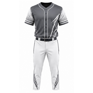 Uniforme de Béisbol, Conjunto Combinado para Equipo, Tela Suave y Transpirable, Ropa Deportiva Cómoda, Nueva Llegada - Product Image 1