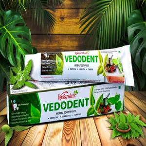 Pasta Dental Vedodent 100g, Fórmula Herbal para el Cuidado Bucal, para un Aliento Fresco, Dientes Saludables e Higiene Dental Diaria - Product Image 3