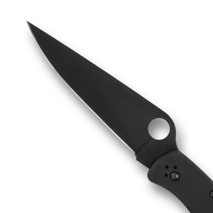 Couteaux de poche pliants entièrement noirs, lame pointue avec revêtement noir, poignée ergonomique avec trou pour le pouce et clip de ceinture pour un usage quotidien. - Product Image 6