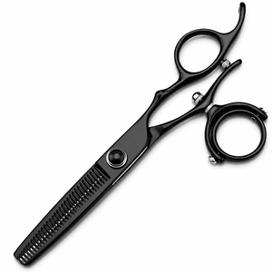 Tijeras de Corte de Cabello Rectas con Rotación de 720 Grados, Tijeras Giratorias de Acero Inoxidable para Mano Derecha - Product Image 4