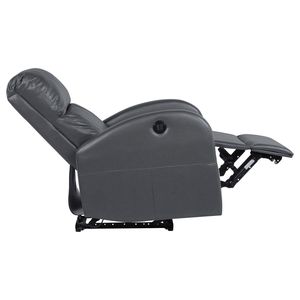 เก้าอี้ปรับเอนเมกเลีย พาวเวอร์สีเทา เบาะนั่งหุ้มผ้าที่นั่งสบาย - Product Image 4