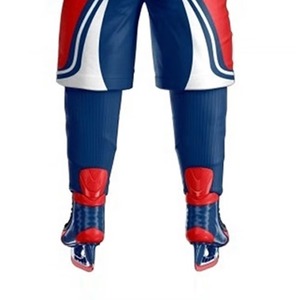 Exclusive Printed Best Ice Hockey Men's Uniform Set OEM Service Breathable Quick Dry Anti-Bacterial 100% Polyester <b>Top</b> Quality - Product Image 2