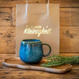 Taza de Café de Cerámica Artesanal con Esmalte Reactivo Fluido, Cuerpo Curvo, Agarre Cómodo, Retención de Calor para un Estilo de Bebida de Lujo - Product Image 5