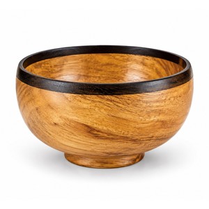 Cuenco de Té Rectangular de Madera Hecho a Mano por Aqdus Saleem |   Patrón abstracto |   Diseño Tradicional |   Venta al por mayor |   Diseño Kyoto Asahi - Product Image 1