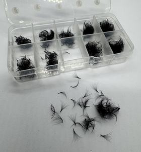 Pointy Base <b>Premade</b> <b>Fans</b> 3D 8D 10D 12D Mix Tray Mega Volume <b>Lashes</b> Cashmere Matte Black Individual Eyelash Extensions - Product Image 5