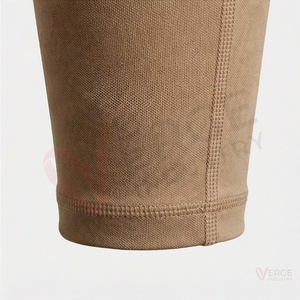 Conjunto de Yoga sin Costuras para Mujer, 2 Piezas, Top Corto con Espalda Cruzada, Leggings Largos de Cintura Alta, Color Beige Sólido, Ropa Deportiva - Product Image 6