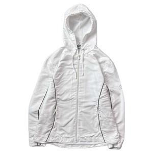 Conjunto Deportivo Vintage Blanco, Chaqueta con Capucha y Pantalones Deportivos, Estilo Anorak para Verano - Product Image 5