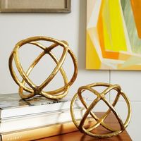 Objets décoratifs en métal de qualité supérieure, sculptures mettant en valeur des détails et une finition artistiques