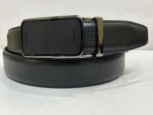 Cinturón de Diseño Formal para Hombre, Hebilla de Aleación, Cuero Dividido de Alta Calidad, Cierre Automático, Ajustable, Transpirable, 3.5cm de Ancho - Product Image 3