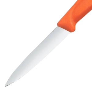 Cuchillos de pelar con mango naranja, hoja afilada de acero inoxidable, cuchillos de cocina para pelar, cortar frutas, verduras y alimentos - Product Image 5