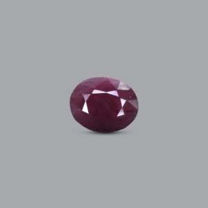 Loose 8.65 Ct Breathtaking Indian Ruby Gemstone for Fine Jewelry - Product Image 1