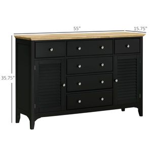 Black Living Room Storage Cabinets - Product Image 4