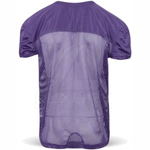 Camiseta de Rugby al por Mayor de Alta Calidad, de Malla de Poliéster, con Logotipo Personalizado por Sublimación, en Blanco, Transpirable, con los Últimos Diseños para Hombre, Estilo Americano - Product Image 3