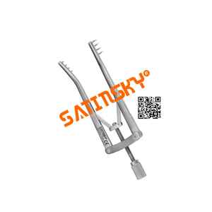 Retracteurs auto-retenus Satinsky Forceps ALM 4CM Microchirurgie Acier inoxydable Manuel Certifié CE Classe III Garantie 3 ans - Product Image 1