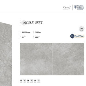 กระเบื้องพอร์ซเลนแกะสลักลายหรูหรา ขนาด 800x1600 1200x1800 750x1500 มม. กระเบื้องแผ่นใหญ่คุณภาพพรีเมียม สำหรับการออกแบบตกแต่งภายในสมัยใหม่ - Product Image 1