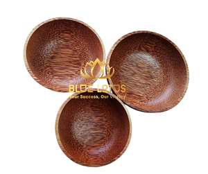 [BEST SELLING] Bol en Coque de Noix de Coco de Haute Qualité Zéro Déchet Bio Finition Lisse Plat à Collation - Product Image 6