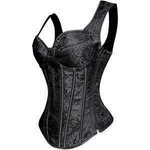 Corsets Vintage pour Femmes, Sexy, Sculptants, Respirants, Modernes, en Brocart, pour Grandes Tailles - Product Image 2