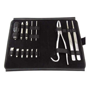 Extracteur de dents de loup équin Dentavex Corporation, grand ensemble, acier inoxydable, manuel, réutilisable, ergonomique, instruments CE - Product Image 1