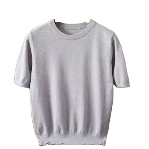Camicia da uomo classica enry a manica corta con bottone elastico semplice per la primavera estate autunno Anti-sudore per il tempo libero sportivo - Product Image 1