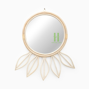 Décoration en rotin tressé artisanal de style bohème moderne pour chambre d'enfant et salon, collection 2026, importée du Vietnam - Product Image 5