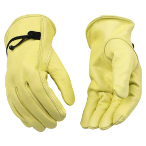 Premium Quality Cowhide Grain Leather Industrial Hand Safety Working Gauntlet Heavy Duty General Purpose Heat Resistant CE - Product Image 5