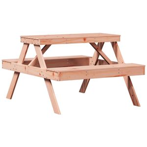 Douglas in legno massello 41.3 "x 52.8" x 29.5 "tavolo da Picnic set da giardino - Product Image 2