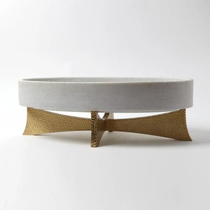 Bol décoratif en marbre et métal, idéal pour la décoration intérieure, les centres de table et les présentations élégantes, vente en gros depuis l'Inde - Product Image 2